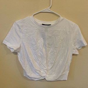 Forever 21 Front tie crop top